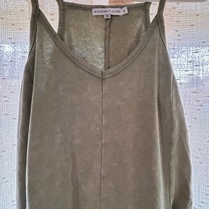 Sincerely Jules Dark Green Romper